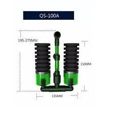Qanvee Bio-Sponge Filter QS100A